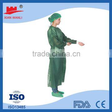 PE Lamination Impervious Patient disposable surgical gown