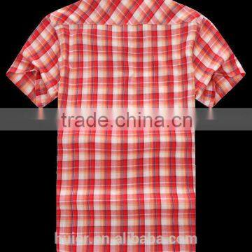 2016 Fashion Style Wholesale Long Sleeve Men's Plaid Flannel Shirt photo-2