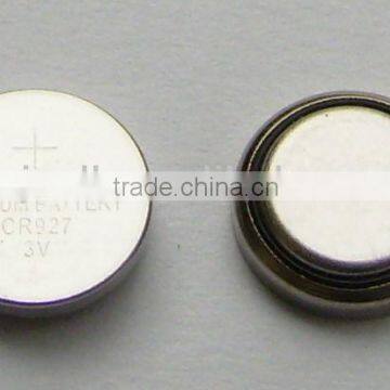 3.0v lithium button cell CR927