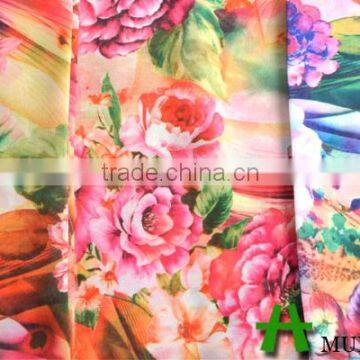 New Style Soft Dubai Desgin Polyester Chiffon Digital Printing On Fabric photo-4