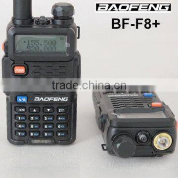 BaoFeng BF-F8+ Portable Two Way Transceiver Dual Band Walkie Talkie 136-174MHz&400-520MHz 5W 128CH Long Talk Distance Interphone