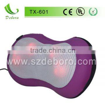 High Quality Vibrating Car Neck Shiatsu Massage Pillow With Heat TX-601 photo-5