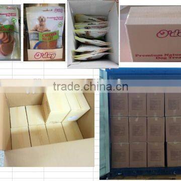 Rawhide Stick Inner Dry Chicken Jerk Wholesale Bulk Dry Dog Snack Dog Treats Dog Chews Dog Training Treats OEM and Private Label photo-2