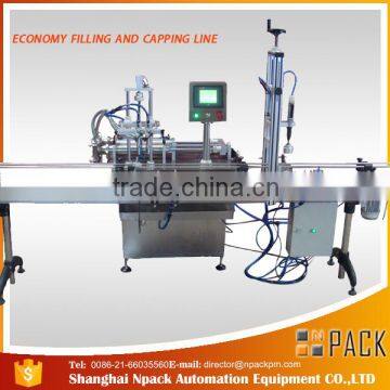 npack Semi automatic online capping machine for bottles