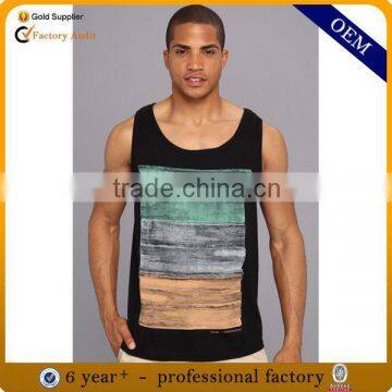 New model 100 cotton men tank top