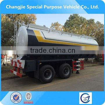 hot sale 2 axle 23m3 chemical liquid tanker trailer,chemical liquid transport trailer