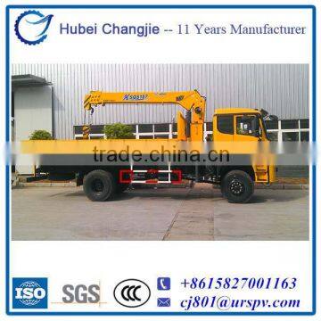 4WD/10T Hydraulic Telescopic Boom, Truck Mounted Crane, Auto for sale