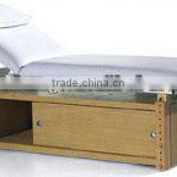 beauty modern wooden facial white bed