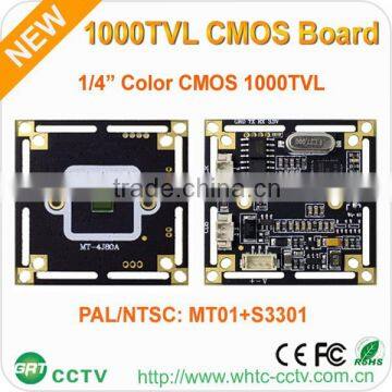 Cheap cctv Board new 1000TVL MiNi CMOS camera module with IR CUT