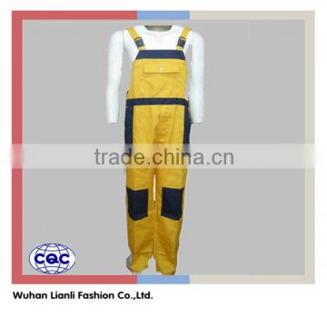 mixed color cotton men's adult dungarees