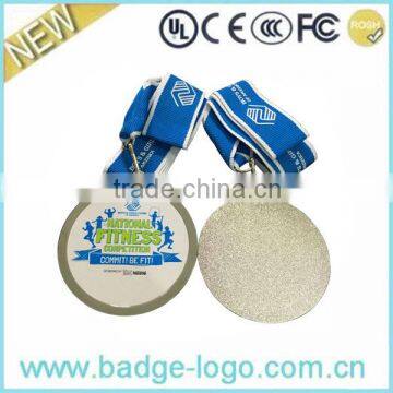 2016 Newest Design Silver Wholesale Sports Medals