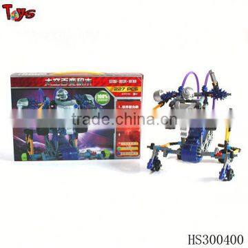 Atractive and cheap 227pcs battery operated intelligent building block new kids toys for 2014