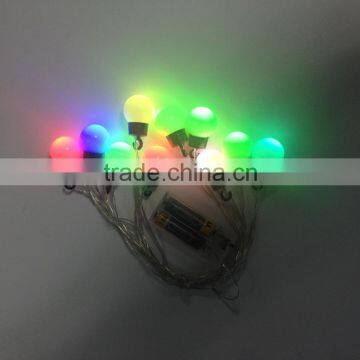 led ball color changing string light