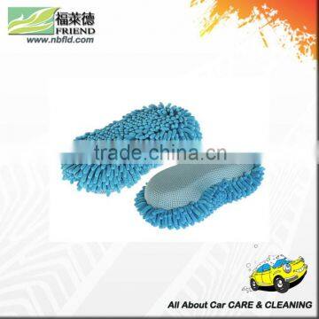 2 in 1 chenille and sandwich microfiber polishing pad