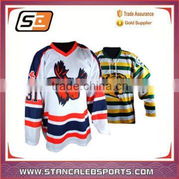 Stan Caleb Team Set Ice Hockey Jersey School Ice Hockey Uniform Supplier factory