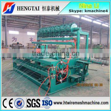 China Factory! Automatic Animal Fence Wire Mesh Weaving Machine