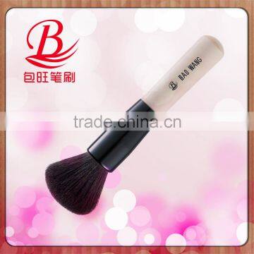 wooden handle goat hair makeup bronzer brush