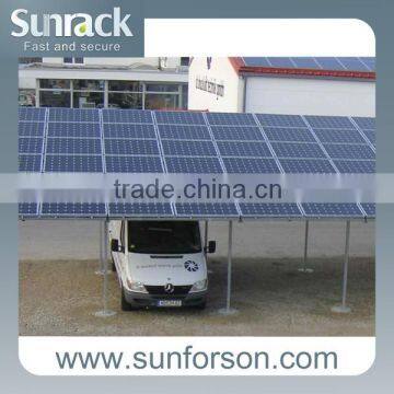 Solar Carport Mounting Structures Aluminum Carport