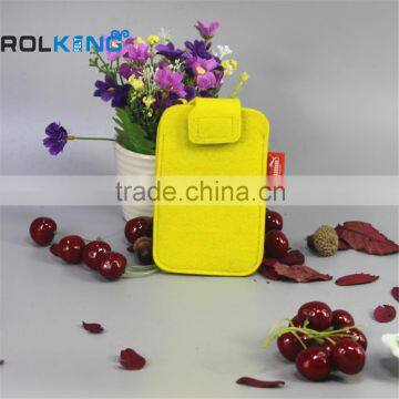 nonflammable moible phone wool felt bag