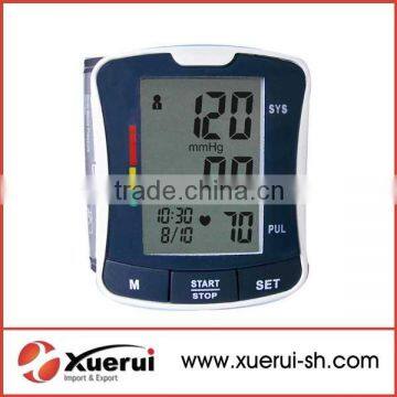 wrist electronic blood pressure monitor