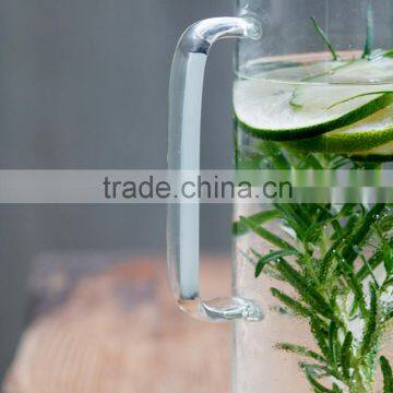 Borosilicate Glass Heat Resistant Cold Kettle Tea Coffee Pot With Handle photo-4