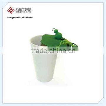 New Robot Design Ceramic Bowl With Plastic Cover