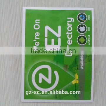 Outdoor car sticker custom made in China