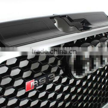 FASHION DESIGN black color front grille for A3 upgrade to RS3 style, RS3 style front grille for A3