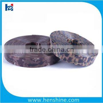 camo plastic coated nylon webbing