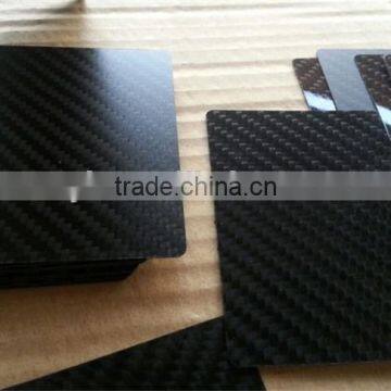 Free samples 1mm thick business card carbon fiber 85mmx55mm ,customize carbon fiber business cards