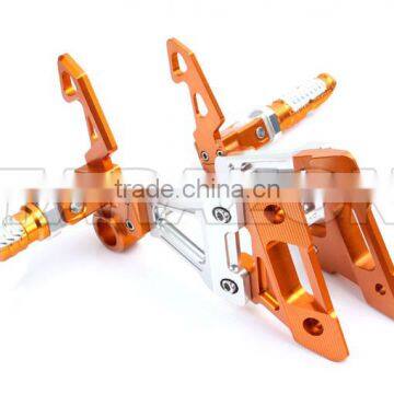 Motorcycle Racing Bike CNC Aluminum Adjustable Rearsets photo-2