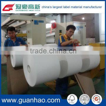 self adhesive laminated thermal paper,baggage tag label materials