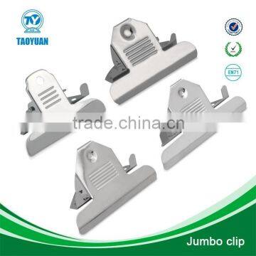 2015 by in china dongguan latest Jumbo clip /butterfly clip/ stationery filling froducts