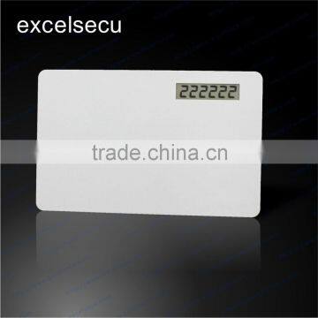 Wholesale Bulk Blank Rfid Chip Cards Prepaid Lcd Display Plastic Pvc Smart Card photo-2