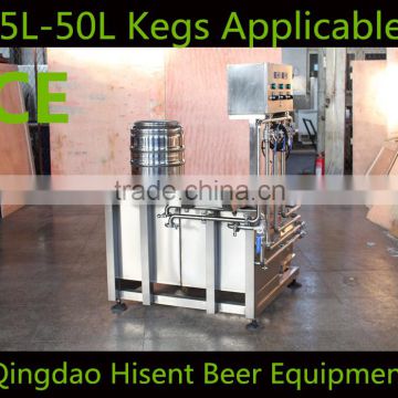 top quality manual beer keg washing machine