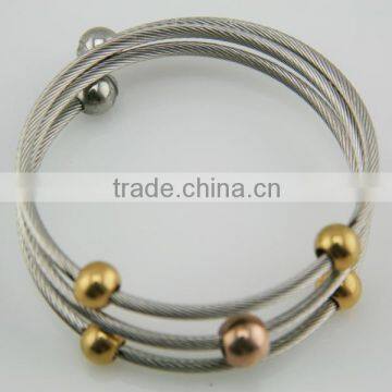 stainless steel bangles Wire bracelet-BL6919