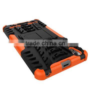 Ultra High Quality Armor Rugged Kickstand Heavy Duty TPU+PC 2 in 1 Case For Lenovo A6000/A6000 Plus Hard Case Lowest Price photo-4