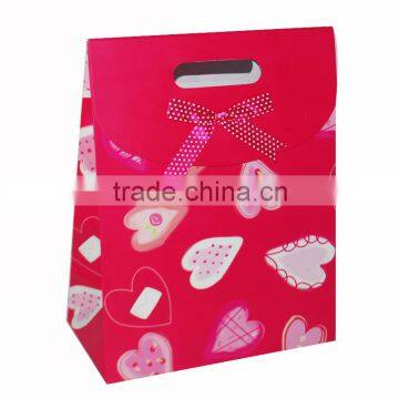 2016 year gift packing handbag manufacturers/kraft bag /wedding packing folding bag