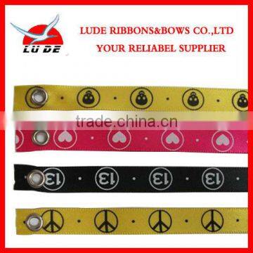 Hotsale Printed Grosgrain Ribbon Bracelet