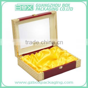 Luxury Wooden Tea Box, Tea Chest Storage, Tea Box With Window