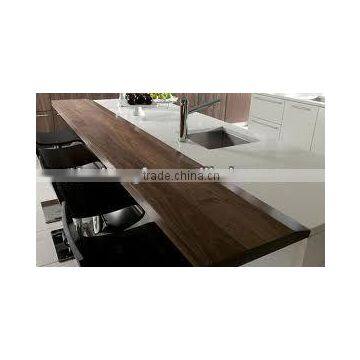wooden kitchen countertop