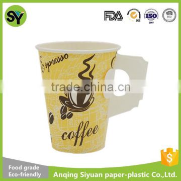 Disposable Paper Coffee To Go Cups With Handle