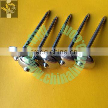 twin shank high quality zinc plating umbrella head roofing screws from china