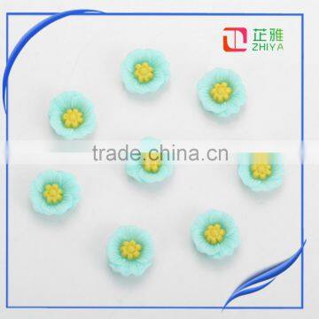 stock!!!phone hair home decoration acrylic resin flower cabochon artificial resin flower