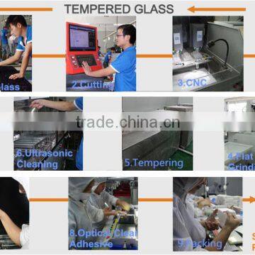 Ultra Thin 0.3mm 9h Hardness 2.5d 99% Transparency for Iphone 6 Luminous Glass Anti Glare Screen Covers