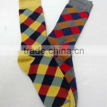 Fashion Stripe Cotton Men Socks