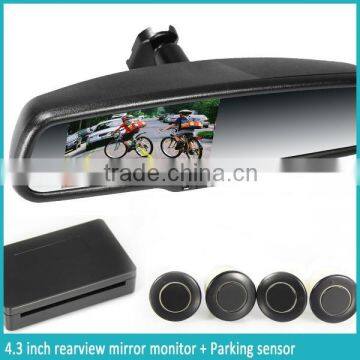 Germid Car Rearview Mirror With Bluetooth Wireless Backup Camera Display