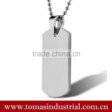 promotional hign quality custom blank metal dog tags