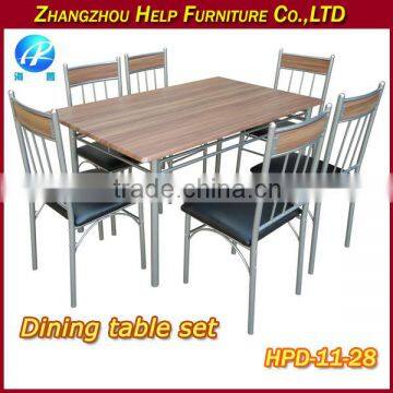 6 persons Dining table set