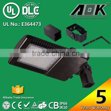 400W MH HPS Replacement Car Parking Garage UL DLC 150W Outdoor LED Parking Lot Lighting